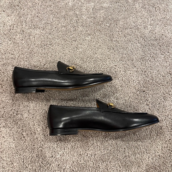 Gucci Black Leather Horsebit Loafers - Picture 7 of 9